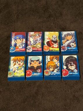 Beyblade Metal Fusion Character Card Set
